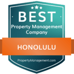 Award for Best Property Management Company in Honolulu